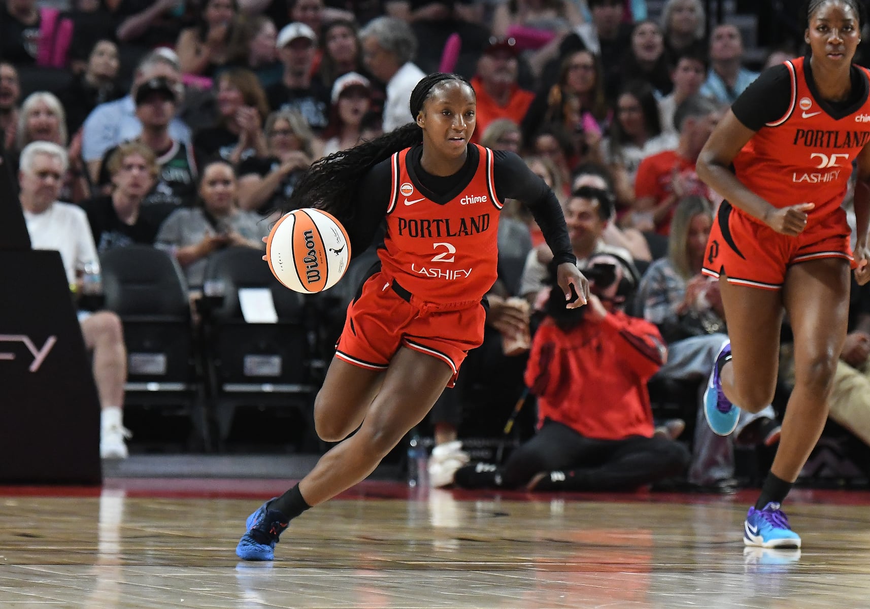 Rookie guard shines in rare appearance for Portland Fire