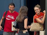Gigi Hadid, 31, and Bradley Cooper, 51, coordinate their looks as they hide their ring fingers after sparking 'secret' marriage rumours with wedding bands