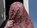 Trainee barrister 'caught driving car bomb across Northern Ireland border' covers her face as she appears at court accused of possessing explosives
