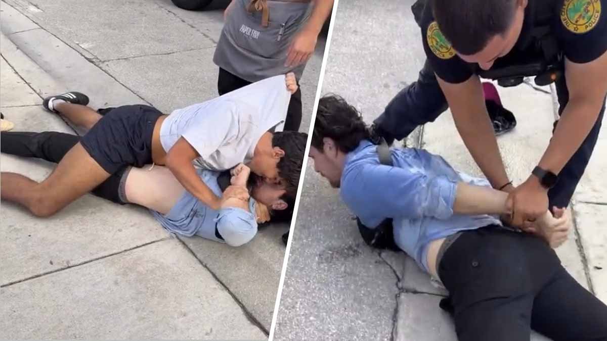 Video shows good Samaritan holding down Brickell jewelry theft suspect, cops say