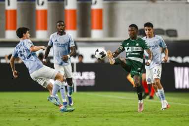 NYCFC open their Leagues Cup Campaign with a 2-0 win against Santos Laguna
