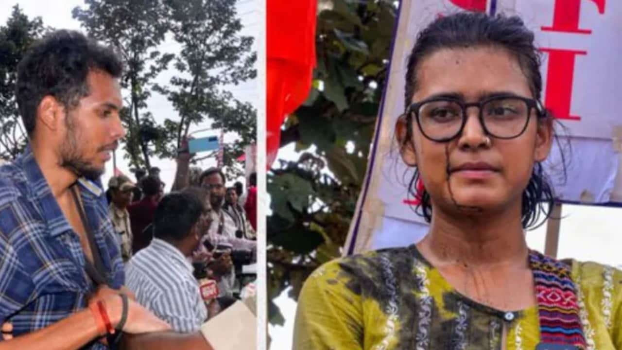 Ink Thrown At AISA Chief Neha Bora During Jharkhand Protest, Man Detained