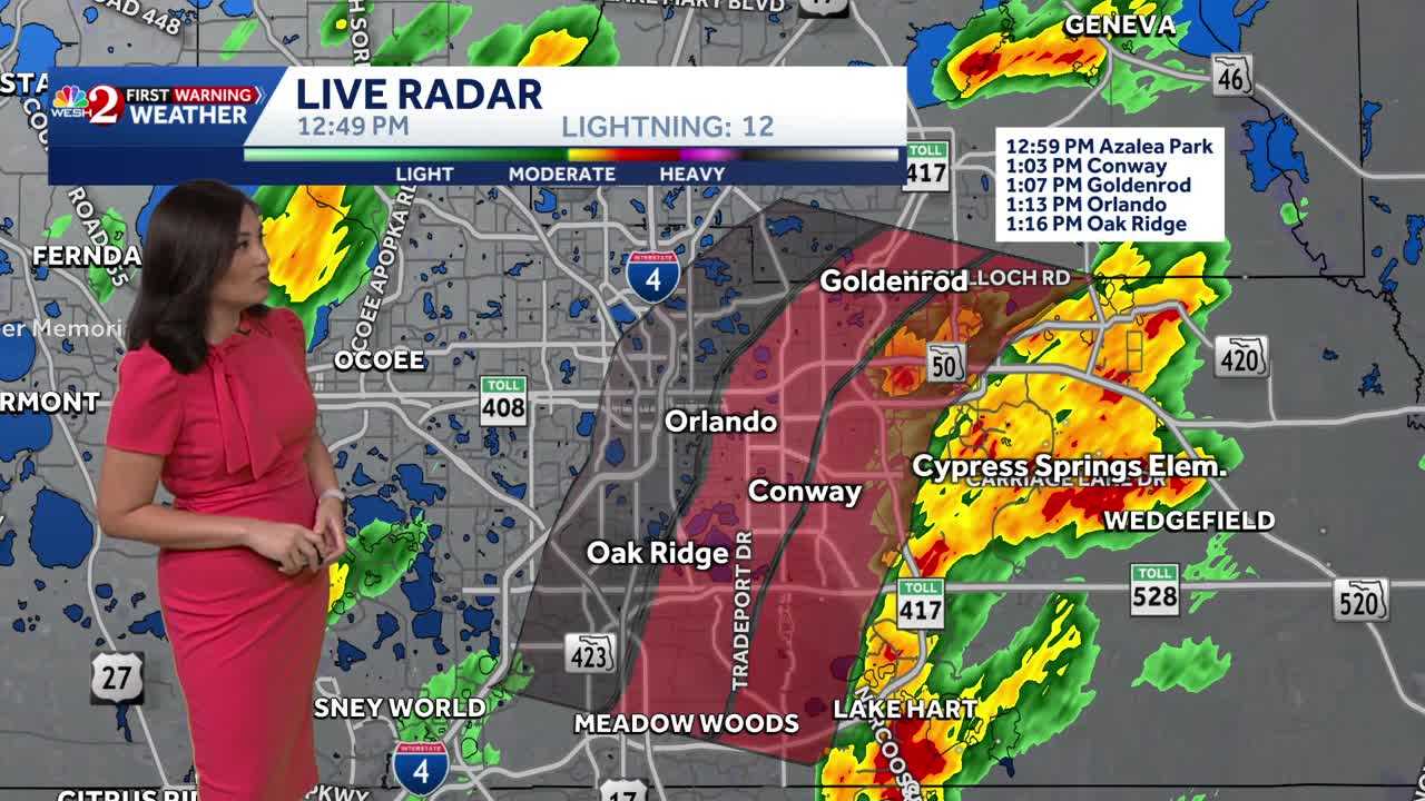 Showers and Storms | August 7th Forecast