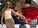Bradley Dack's new girlfriend Emily Moloney shows off huge bouquet of roses amid their rekindled romance just weeks after his ex Olivia Attwood received a very similar bunch from boyfriend Pete Wicks