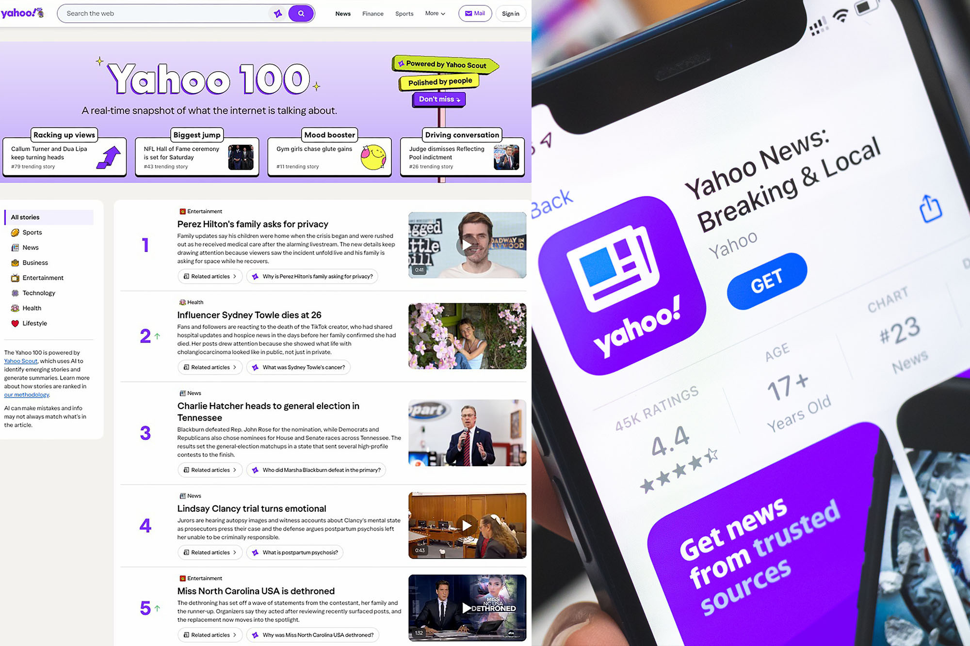 Yahoo News’ AI-powered search tool drew just 3% of its articles from conservative outlets: study
