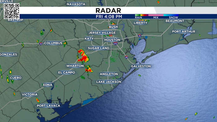 LIVE RADAR: Pop-up showers across the Houston metro right now