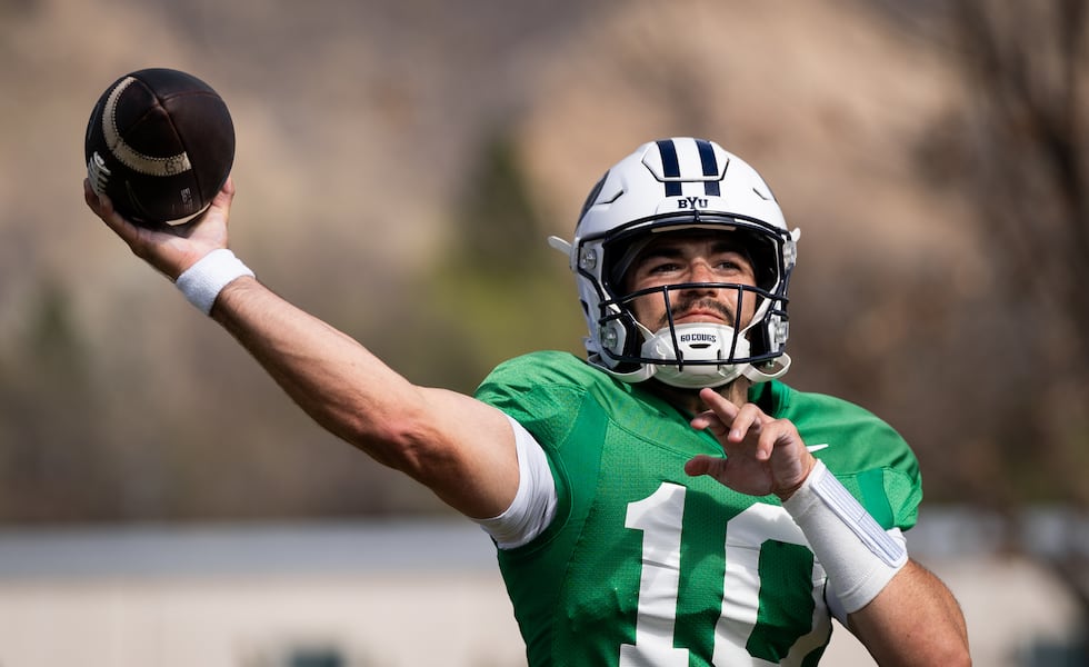 BYU’s Bear Bachmeier and Aaron Roderick on backup QBs, benchmarks and other topics at preseason camp