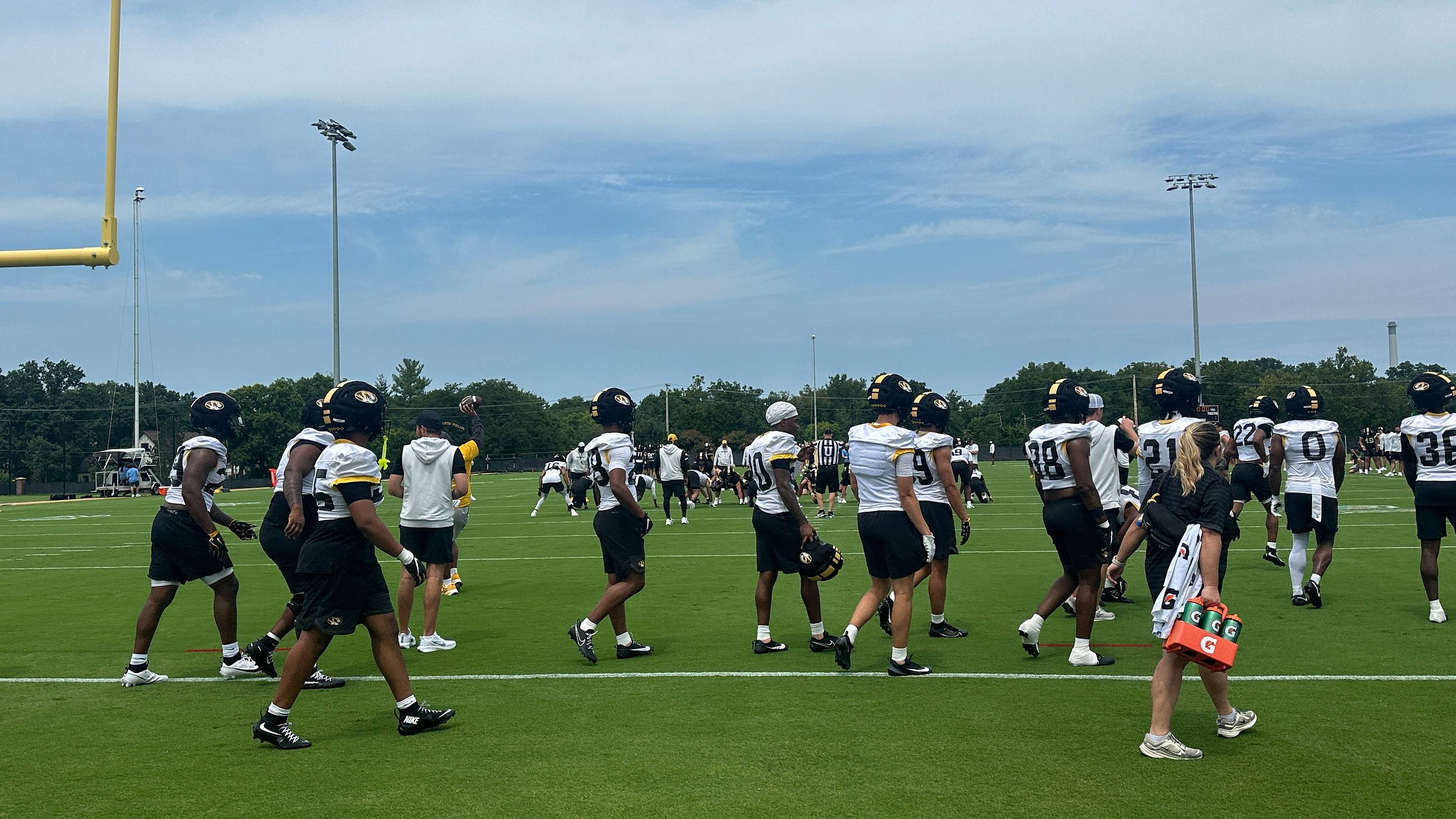 Notebook, Observations from Mizzou's Fall Camp Practice 8/7