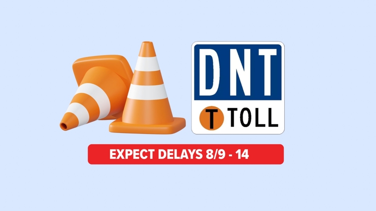 Driving the Dallas North Tollway? Nightly lane closures start Sunday