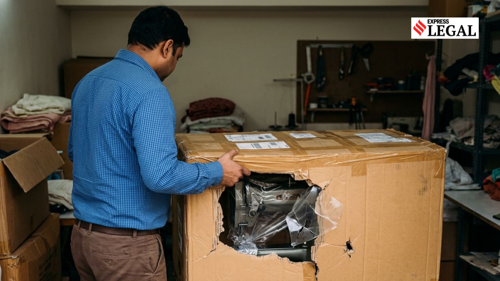 4 machines sent from Dubai to Kerala arrive ‘damaged’, tailor wins Rs 60,000