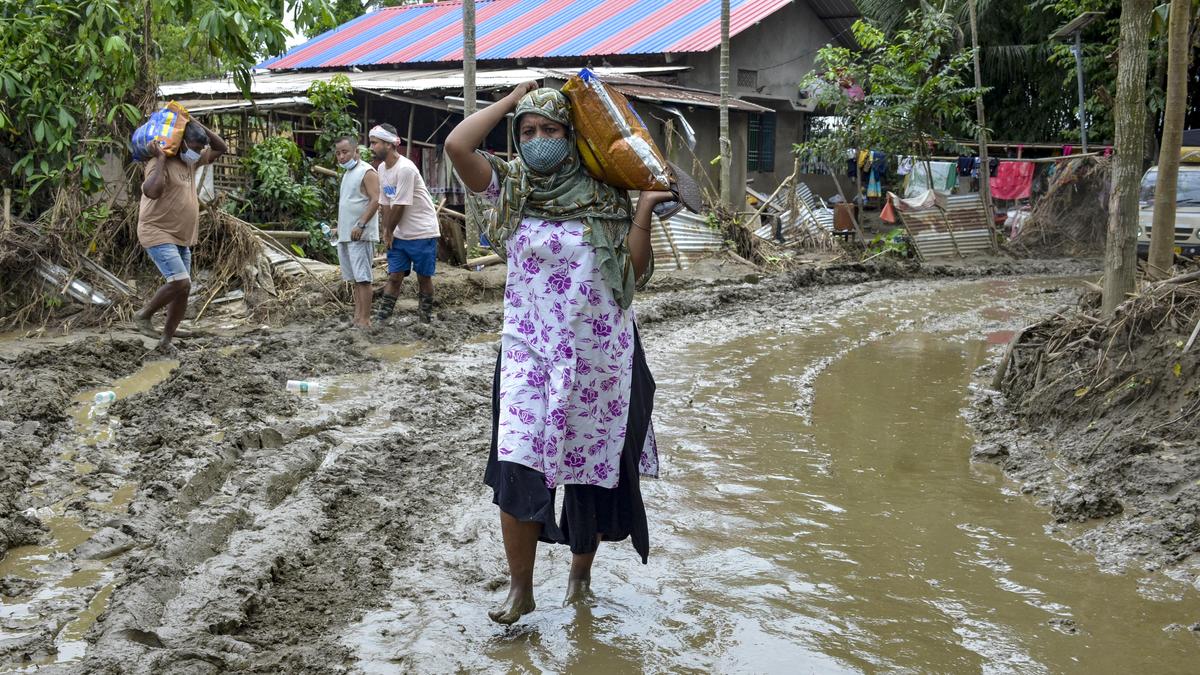 Over 1.55 lakh people affected by Assam flood, death toll at 98; damage assessment from Aug 9