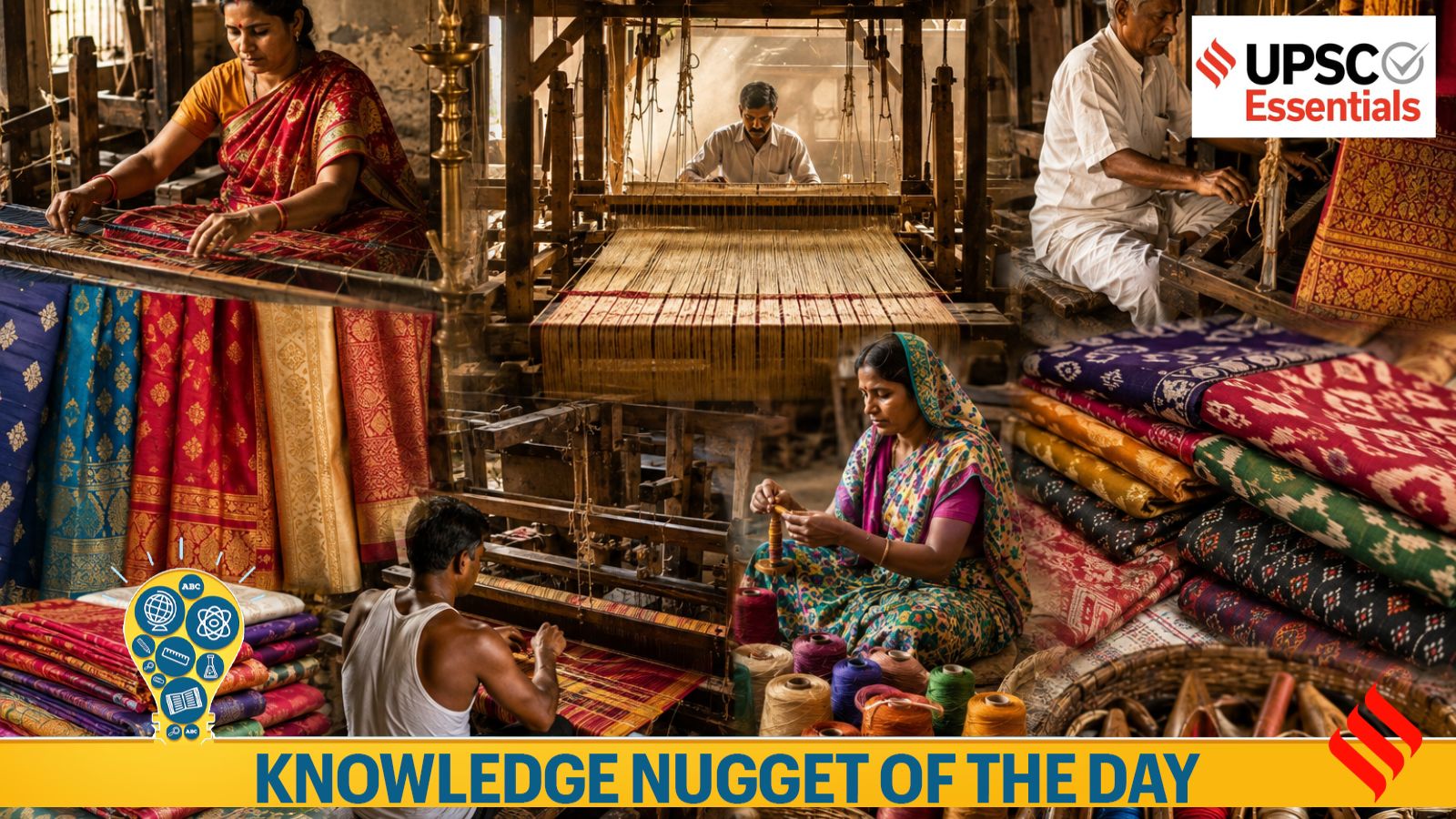 Knowledge Nugget | India’s handloom story: From Swadeshi to ‘Saree diplomacy’