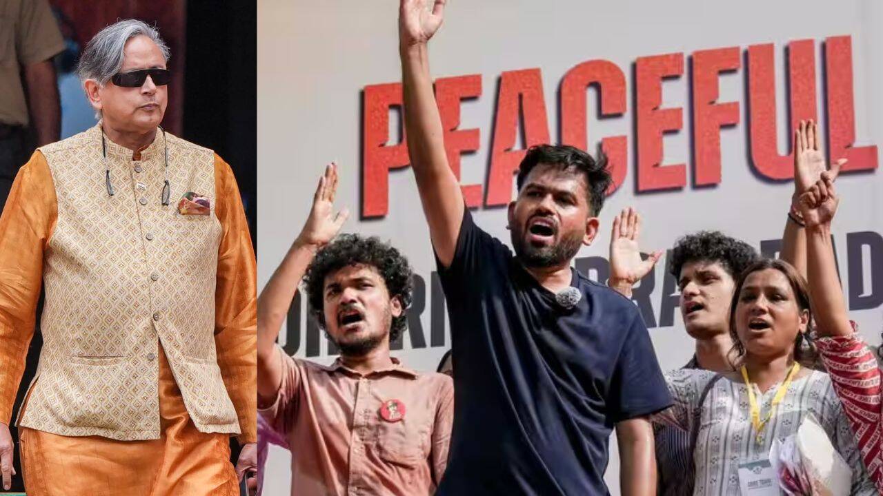 Rude wake-up call, listen to largest voting bloc in 2029: Tharoor on protests