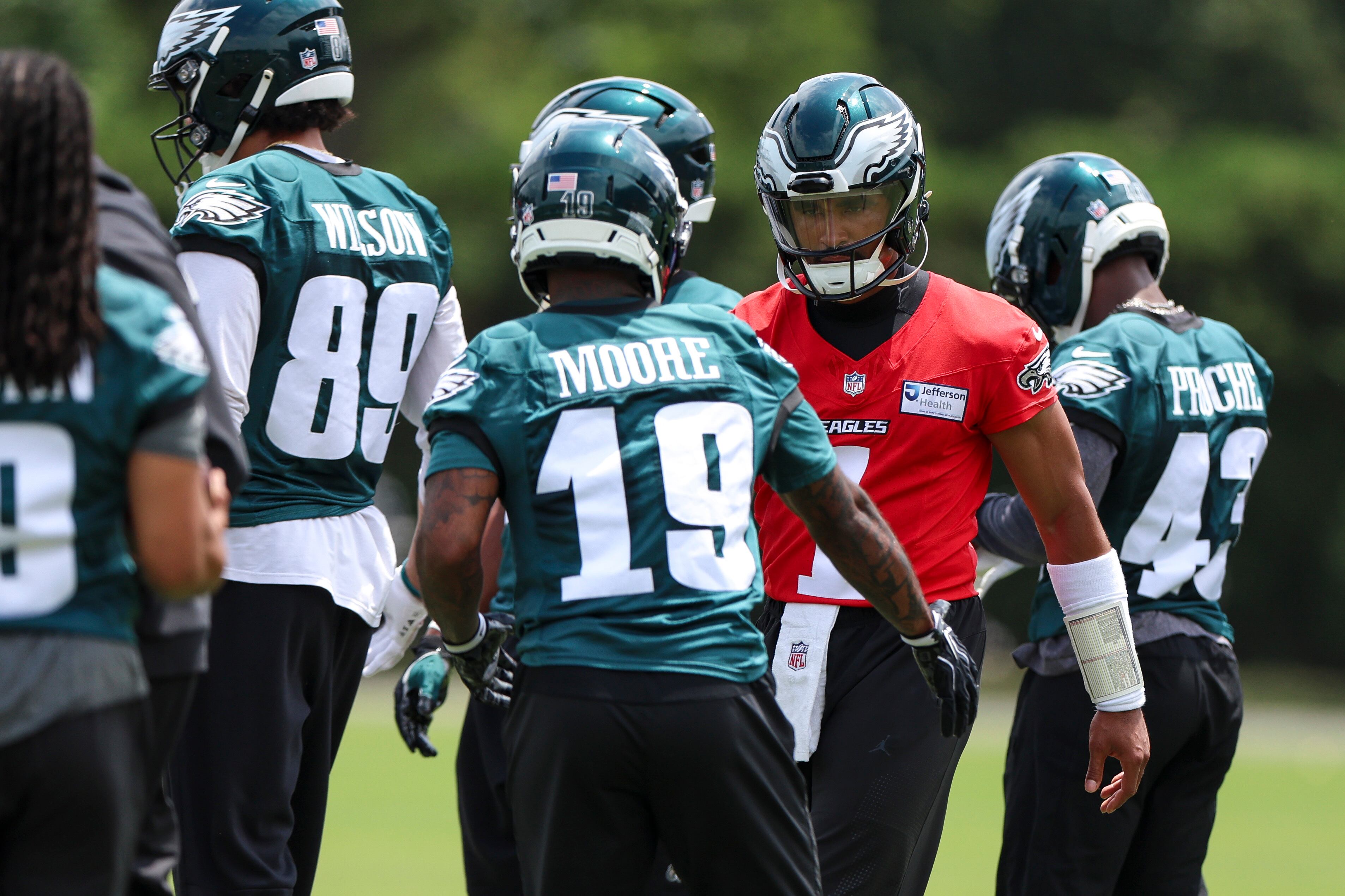 Can Elijah Moore keep his career going with the Eagles? He’s trying to make the most of his extra reps.
