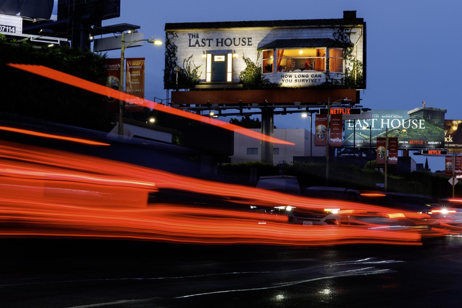 WeHo's newest resident enjoys A/C, Sunset Strip views ... from inside a billboard. Why he's there