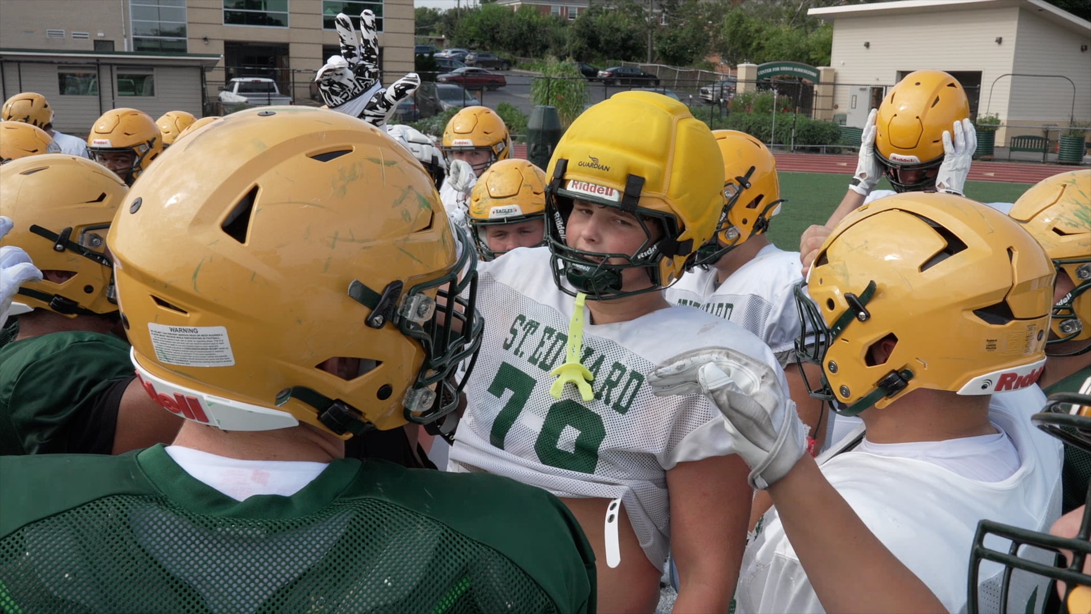 St. Edward's offensive line again drives state-title push