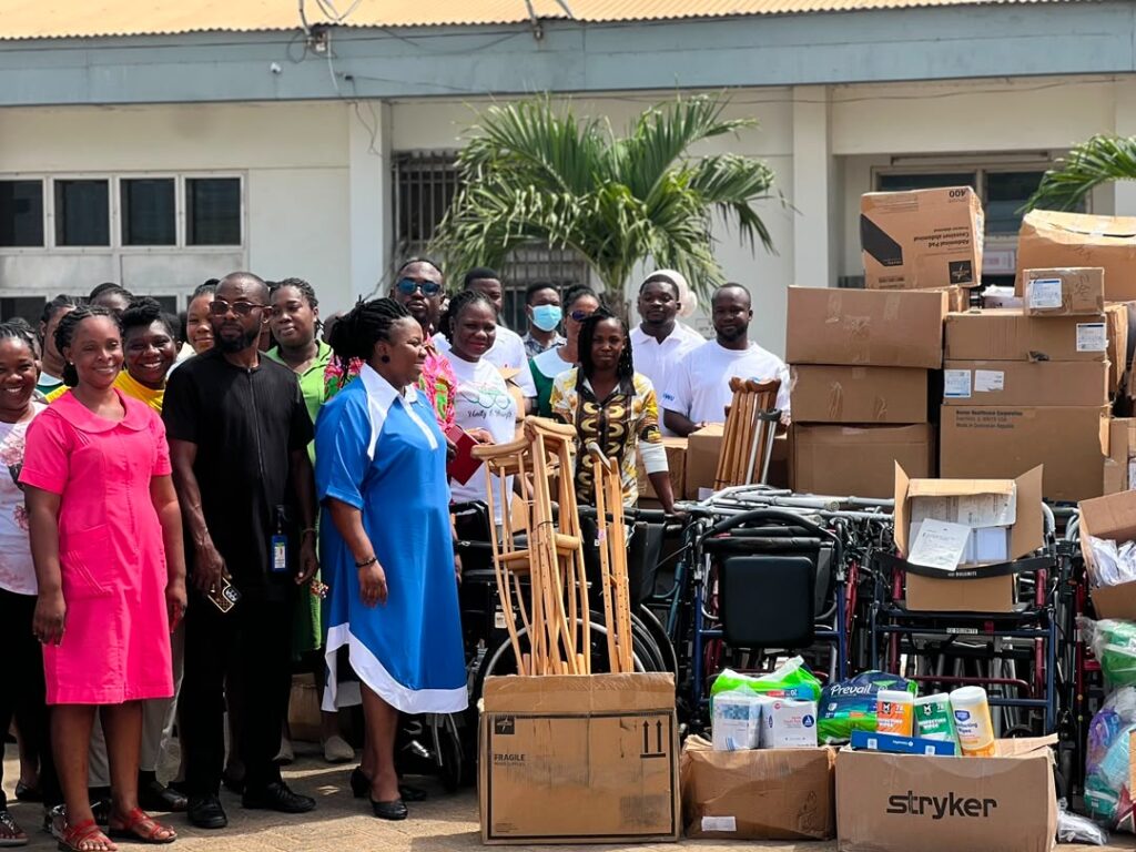 GH¢2m medical supplies donated to Keta Municipal Hospital