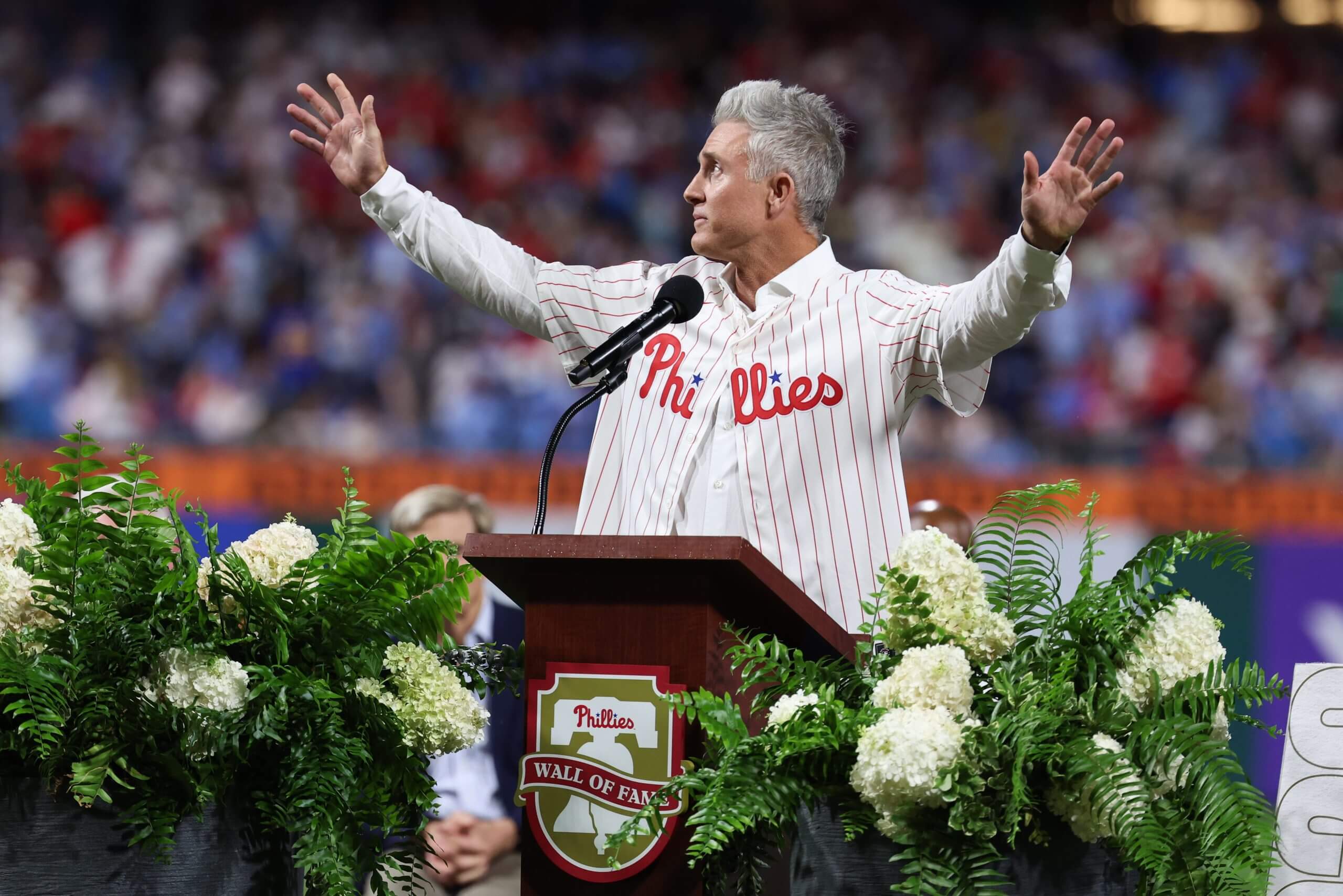 As Phillies honor Chase Utley, nostalgia only counts for so much on another lost night