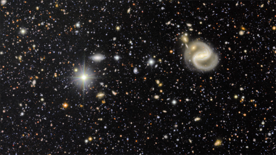 New Observatory Captures More Than Half a Million Galaxies in a Single Image