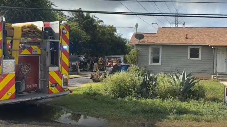 Firefighters rescue person from burning home on San Antonio's southeast side