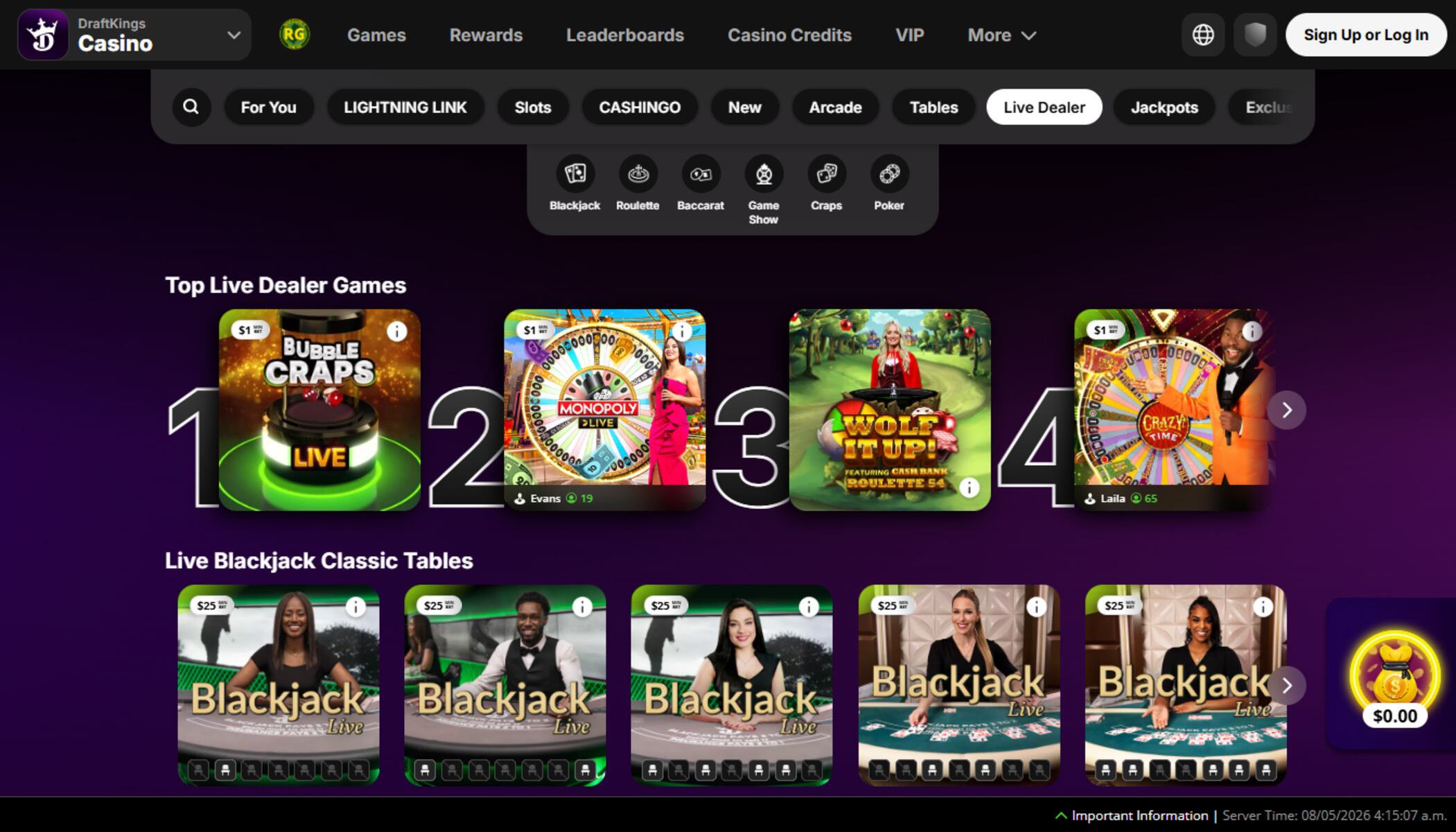 Live casino online real money: 4 tables worth playing this weekend and it shows