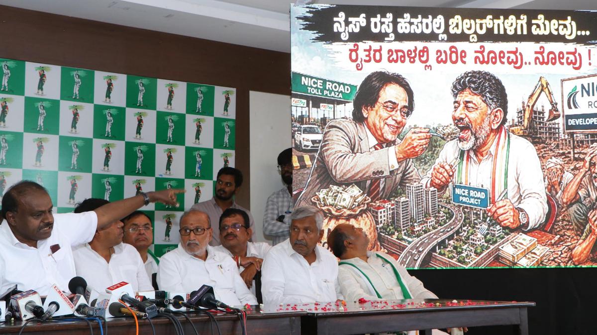 Don’t pay NICE toll, Kumaraswamy tells people; gives govt. two weeks to stop toll collection