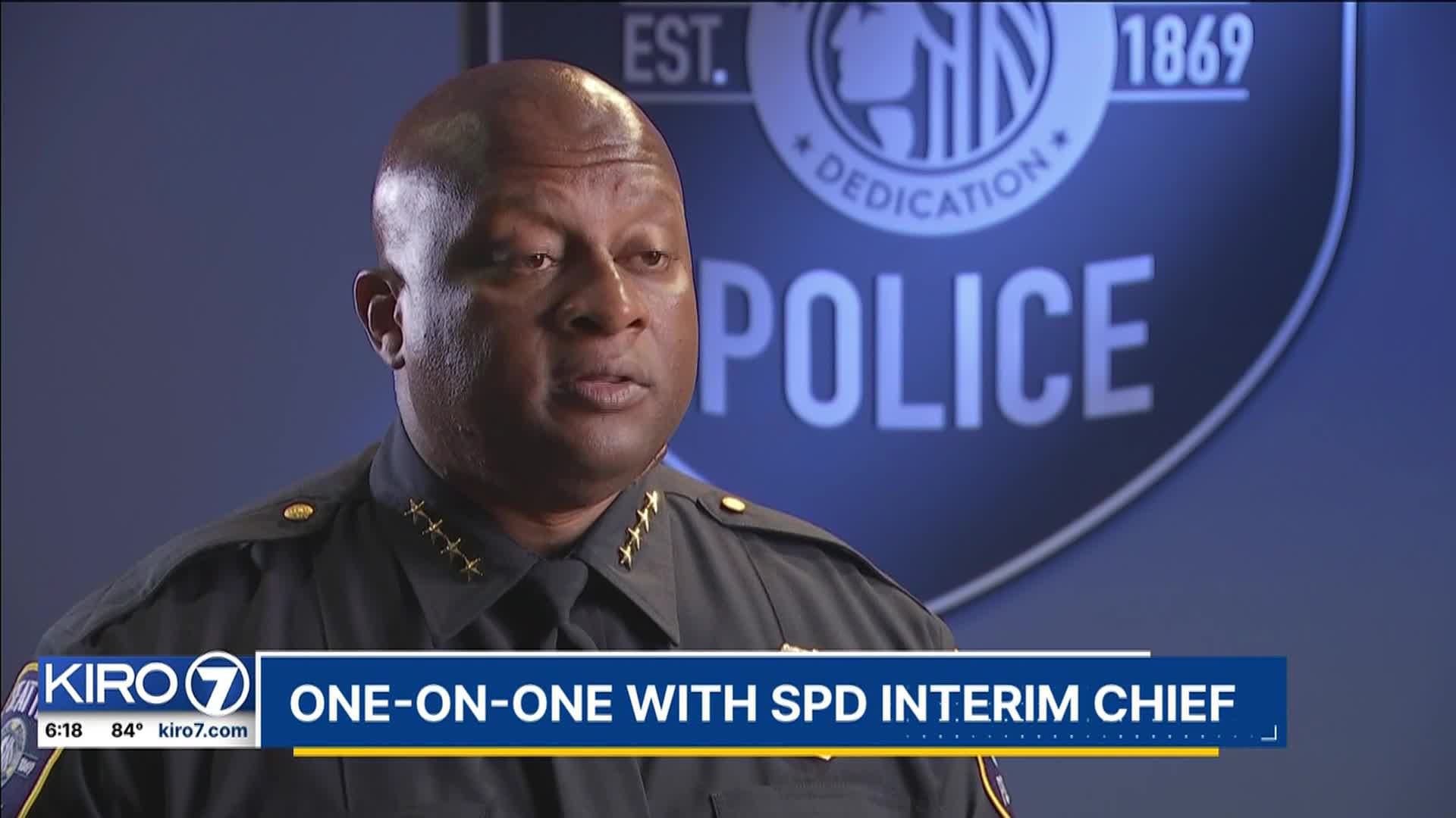Interim SPD Chief Andre Sayles addresses crime, Mayor Katie Wilson, and Seattle’s path forward