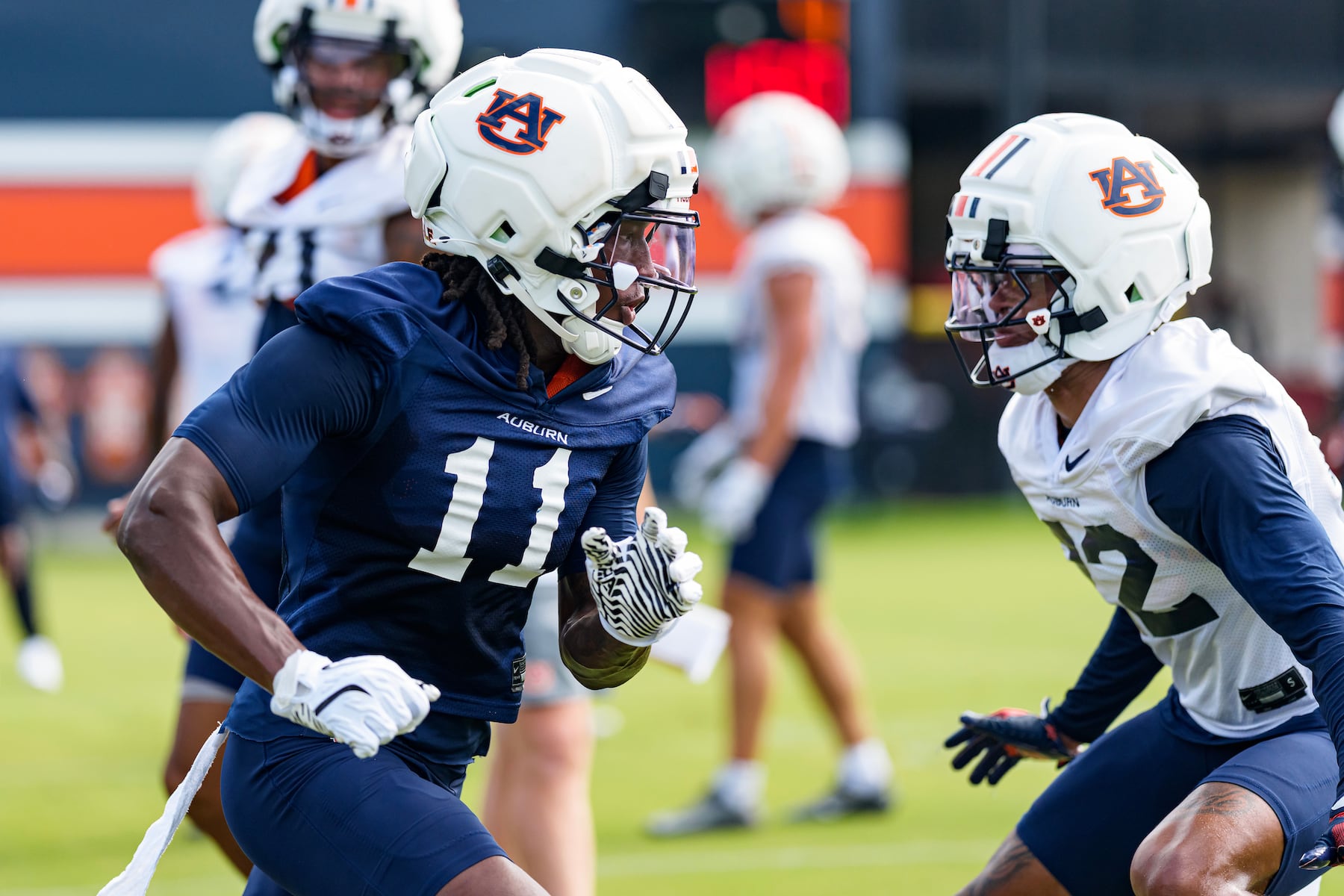 Why Auburn wants to use up to eight wide receivers this season