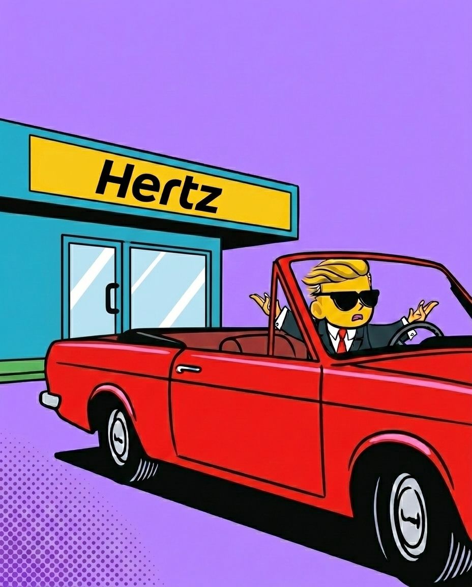 Hertz Beats Estimates and Squeezes the Shorts