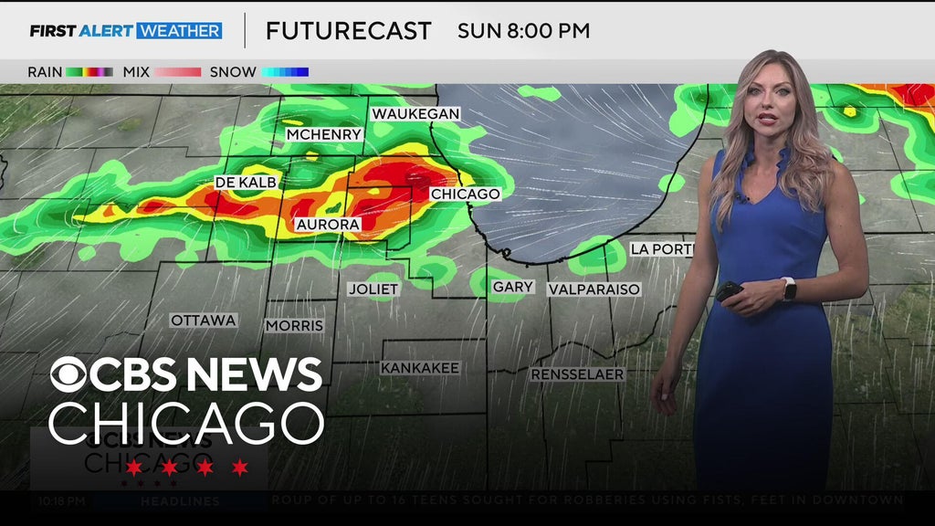 Chicago weather: Rounds of strong storms Sunday