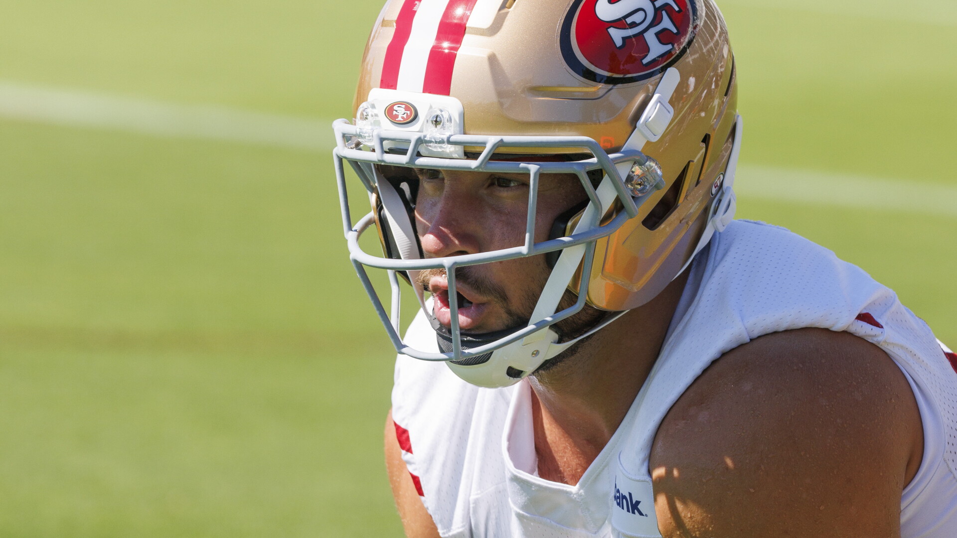 Kyle Shanahan has no concern about Nick Bosa's missed practice time for soreness