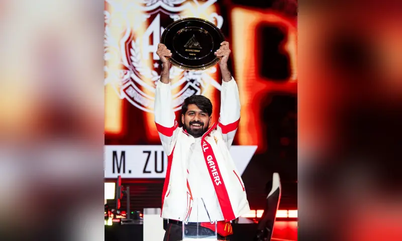 Pakistan's Muhammad Zubair becomes Tekken 8 champion at Esports World Cup in Paris