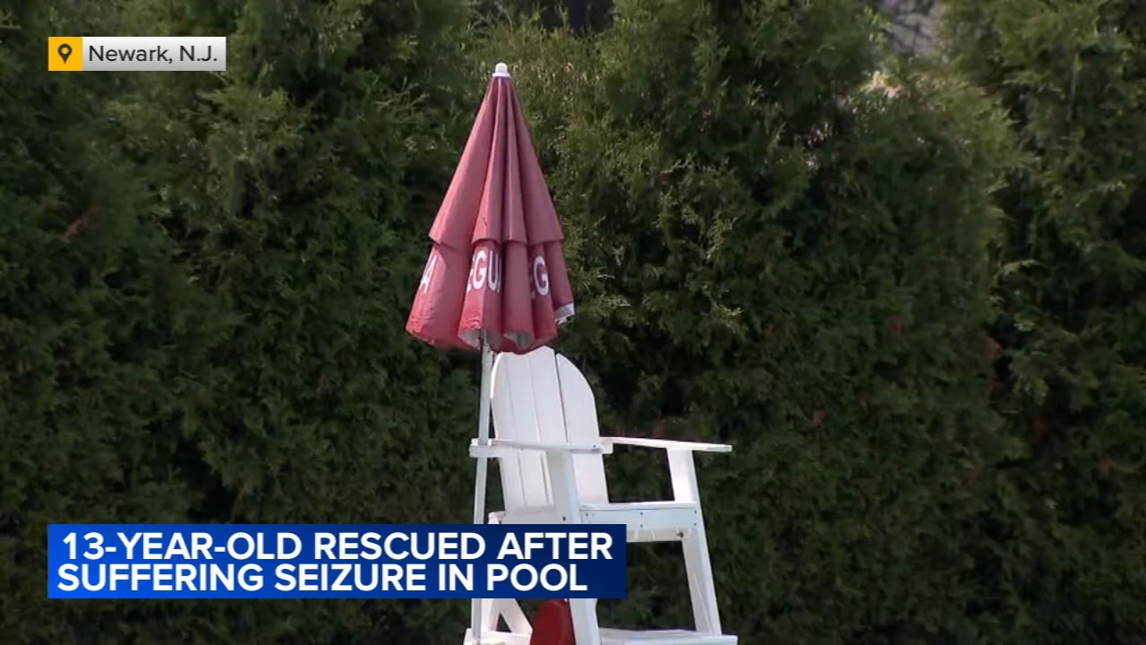 Teen rescued after suffering seizure in pool at NJ camp