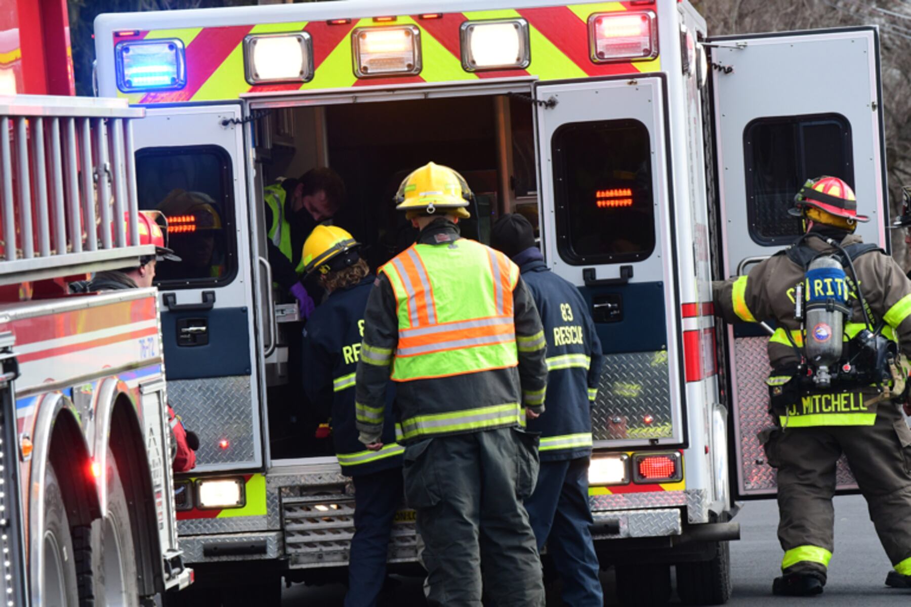 Firefighters rescue boy submerged near Tuxedo Park waterfall