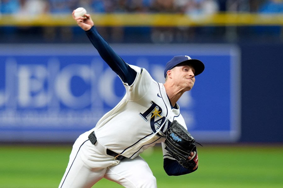 Rays place right-hander Griffin Jax on injured list with elbow discomfort