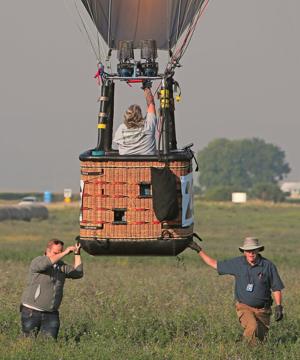 From the Archives: Pilot's balloon tells his life story