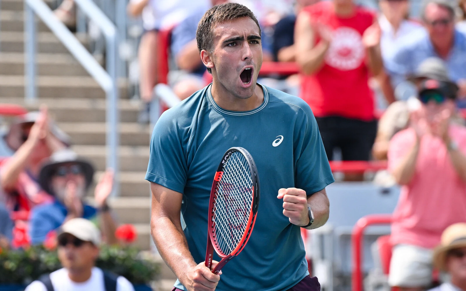Clay-courter Merida faces hardcourt learning curve in Montreal