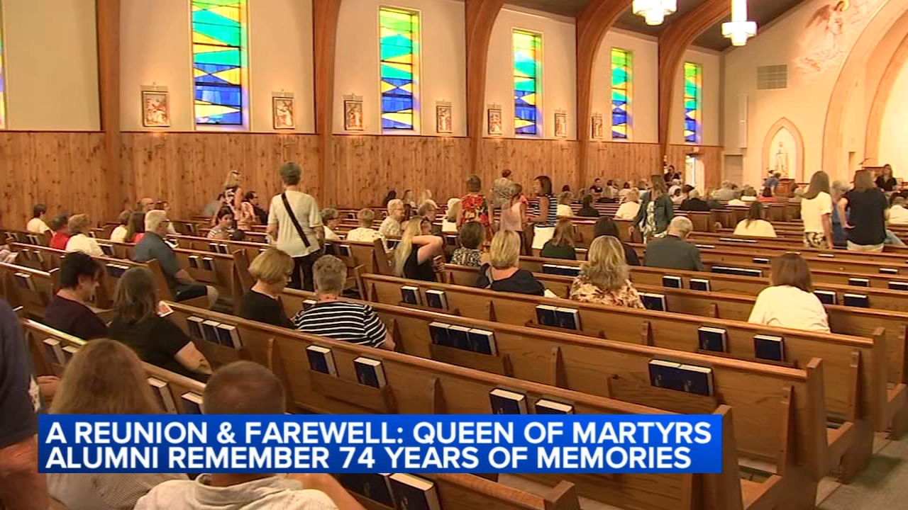 Former Queen of Martyrs students, community members reunite after school's closure