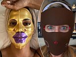 Facemasks are the latest beauty trend sweeping the celebrity world - but can you tell which famous face is underneath?