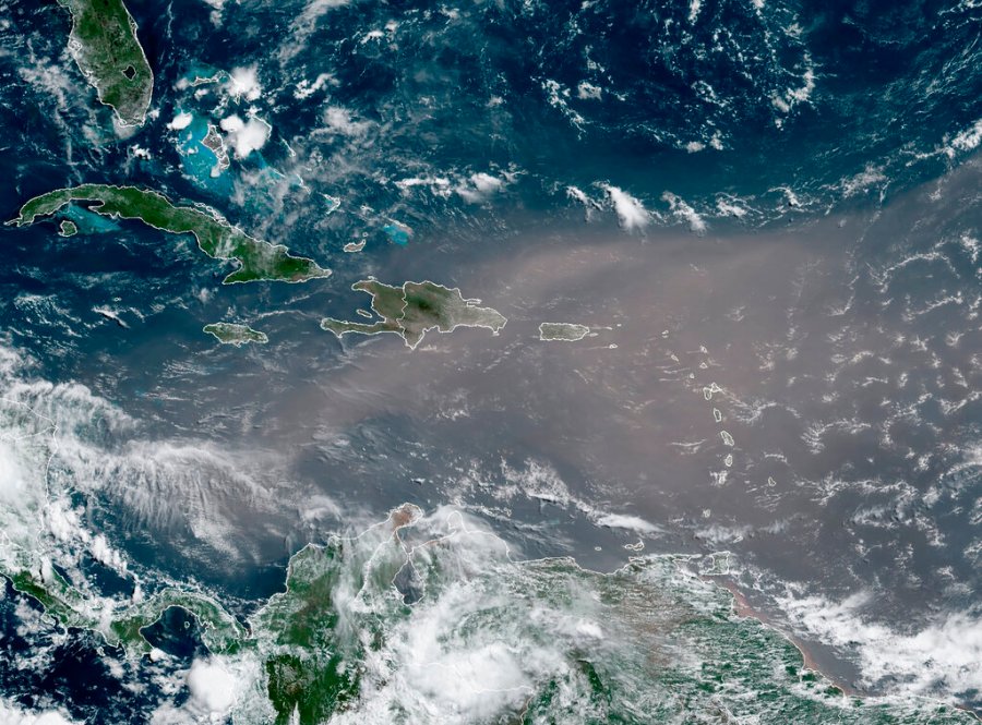 Saharan dust cloud the size of the continental US is impacting summer weather and you may not have even noticed