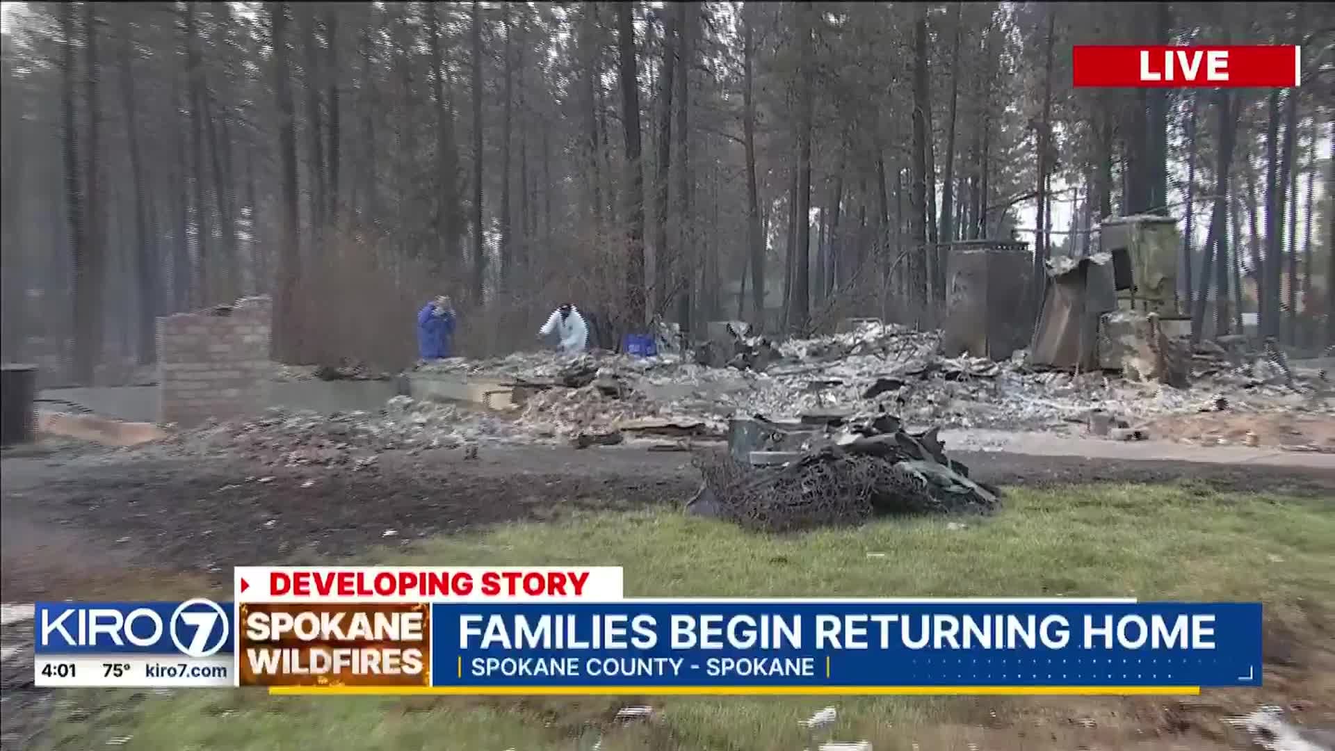 “It will never be the same”: Spokane residents return home to devastation