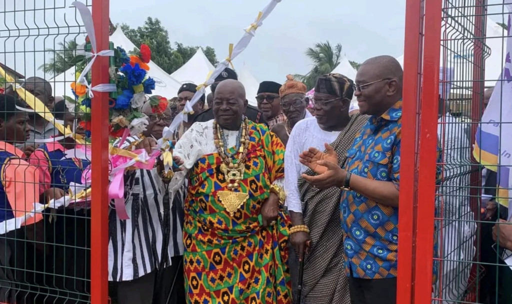 Ghana Exim Bank commissions astro turf park in Anloga