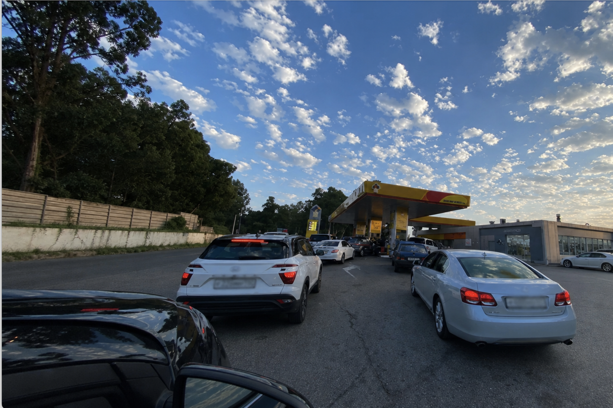 Russia’s fuel crisis reaches Abkhazia