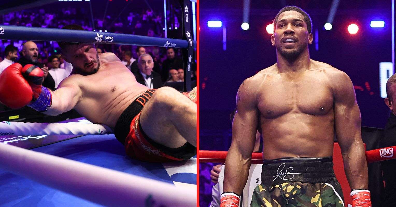 Kristian Prenga sums up Anthony Joshua’s punching power after KO defeat