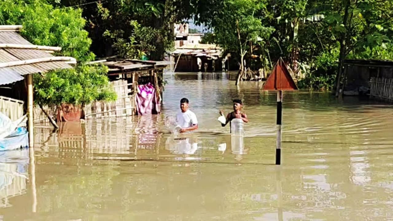 Assam Flood Death Count Rises To 100, Over 1.3 Lakh People Affected