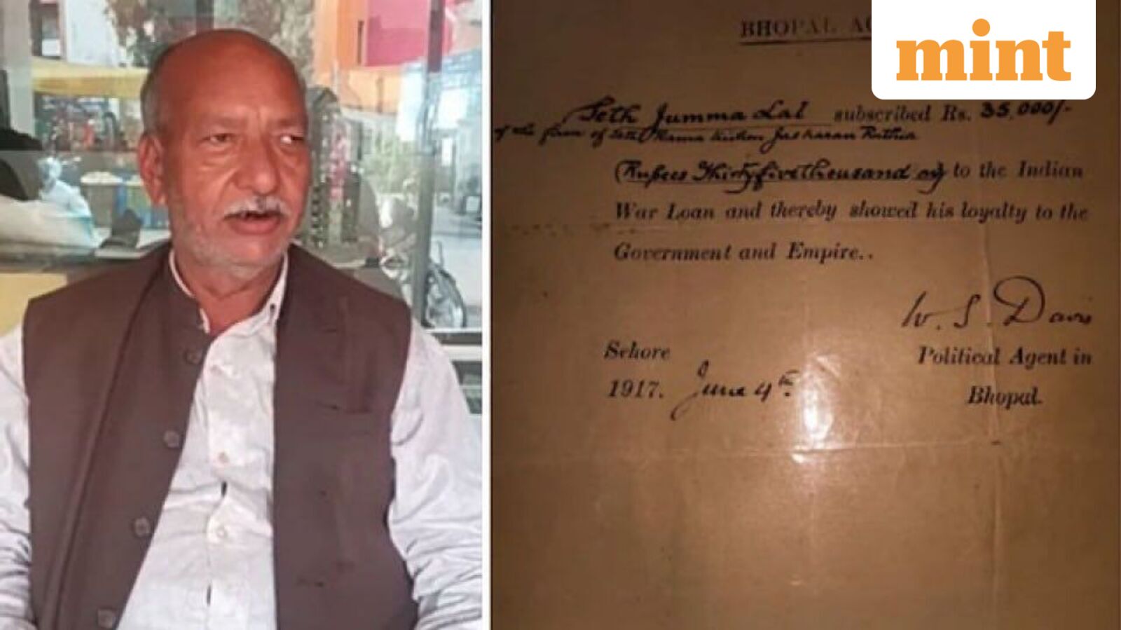 Meet the Madhya Pradesh family who loaned ₹35,000 to British govt in 1917 for World War I