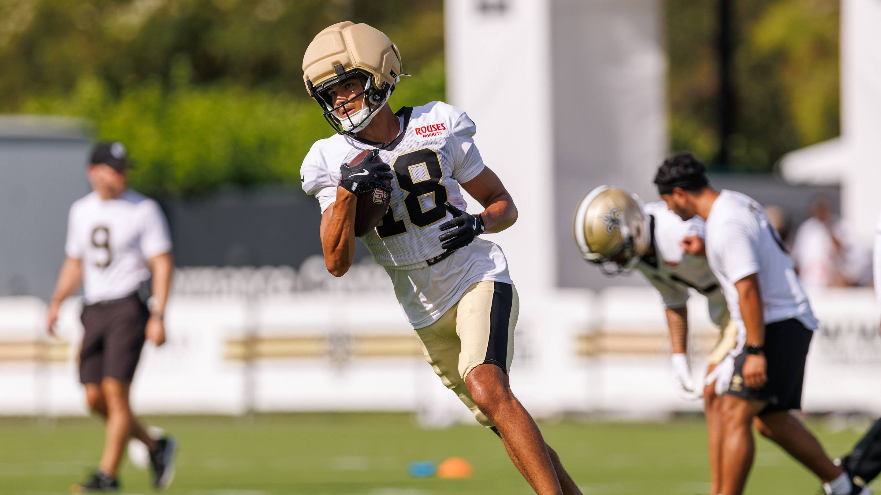 Saints 4th Rounder Glides through 1st Week of Training Camp with Help from Friends, Family