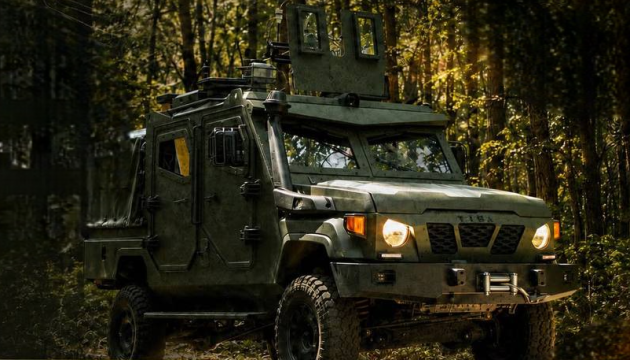 National Guard unveils new armored vehicle for radiation and chemical reconnaissance