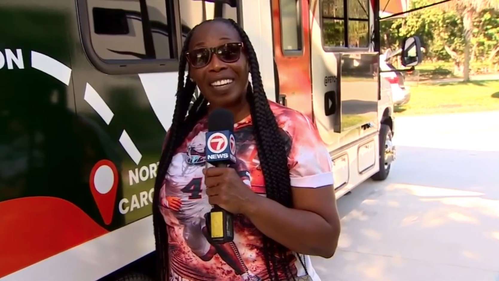 Canes RB Mark Fletcher Jr.’s mother gifted custom RV to drive to her son’s games
