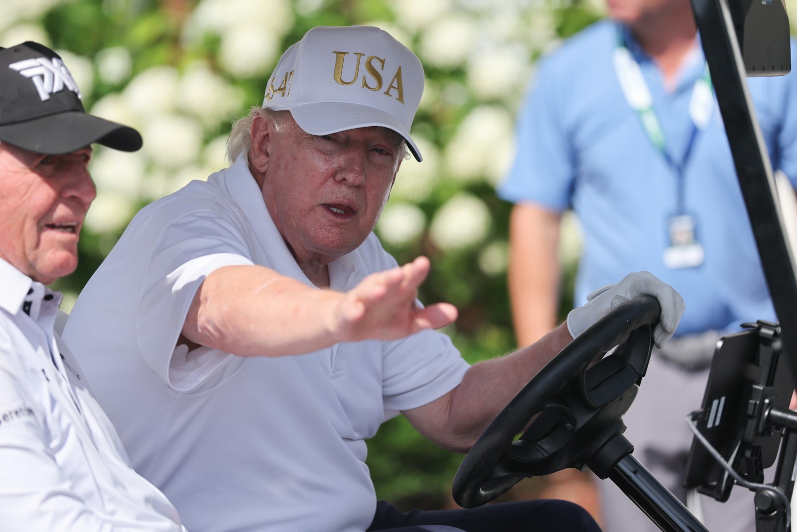Trump, 80, Posts Bonkers AI-Filtered Photo of Himself Looking Younger